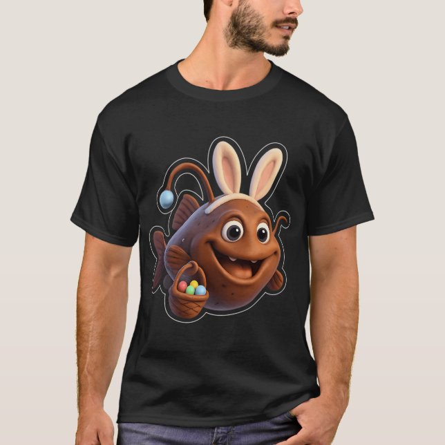 Camiseta Peixe de Futebol da Páscoa (Frente)