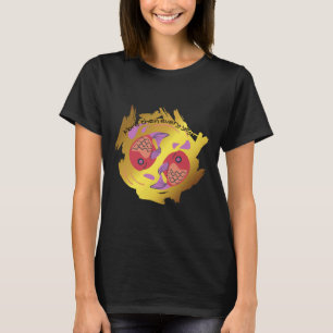 Camiseta Peixe de Natação Livre