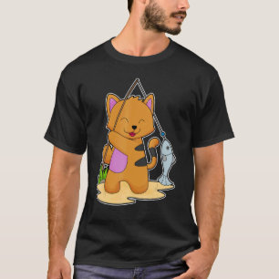 Camiseta Peixe de Pesca de Gato