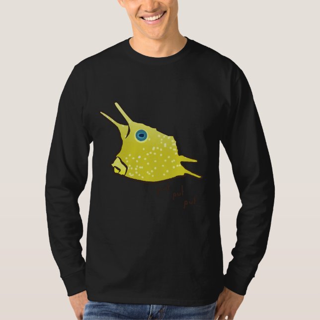 Camiseta Peixe de Vaca Longa (Frente)