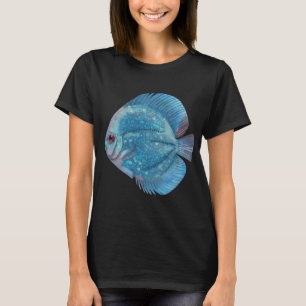 Camiseta Peixe Disco Azul
