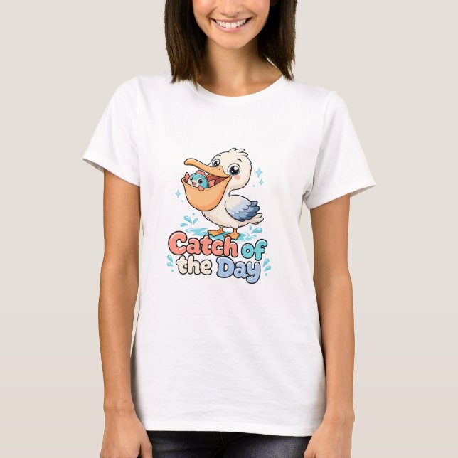 Camiseta peixe do dia (Frente)