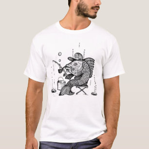 Camiseta Peixe do Dia: Um Conto de Peixe em Tinta e Lápis