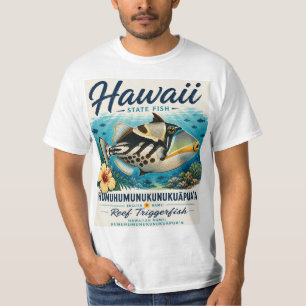 Camiseta Peixe do Estado do Havaí