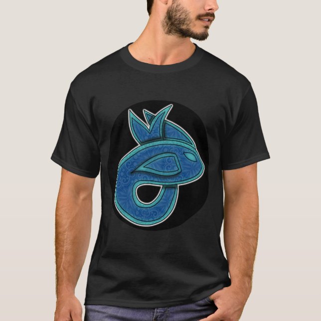 Camiseta Peixe do Mar Azul (Frente)