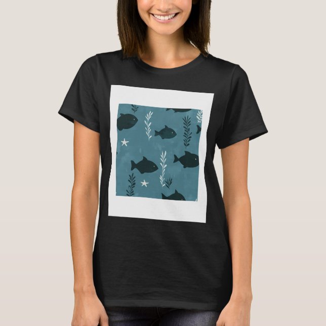 Camiseta Peixe do Oceano (Frente)