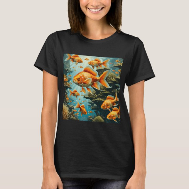 Camiseta Peixe dourado (Frente)