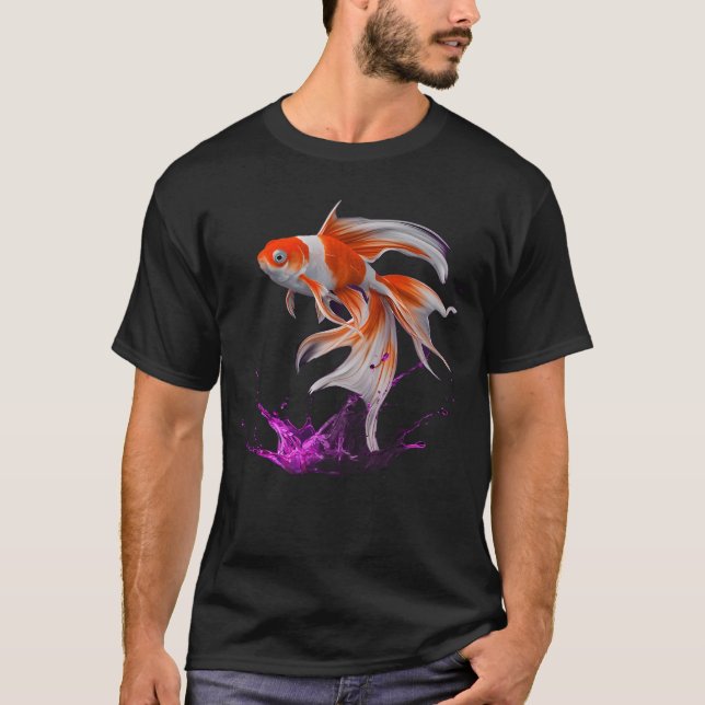 Camiseta Peixe dourado (Frente)