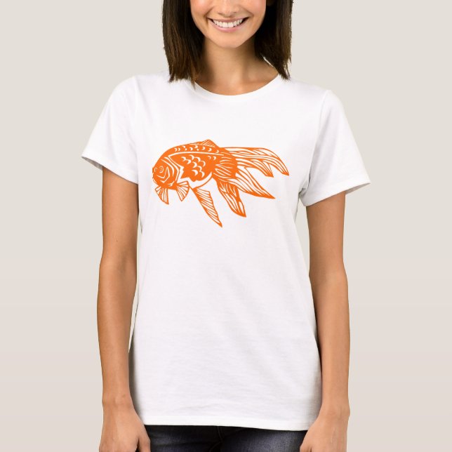 Camiseta Peixe dourado (Frente)