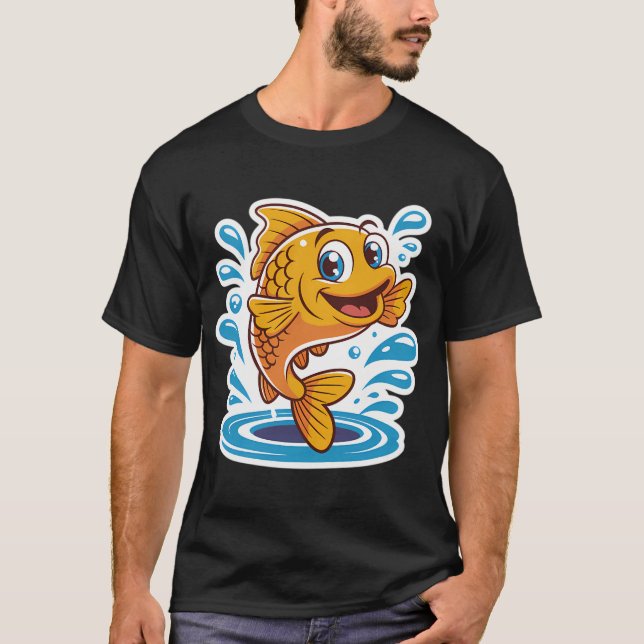 Camiseta Peixe Dourado (Frente)