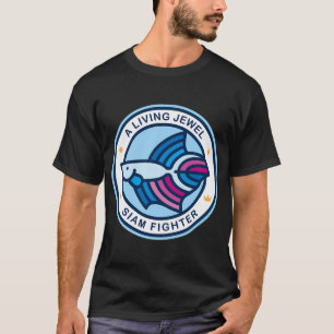 Camiseta peixe dourado black moor