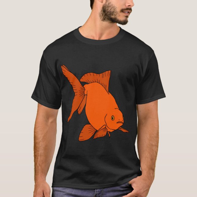 Camiseta Peixe Dourado Cauda de Leque (Frente)