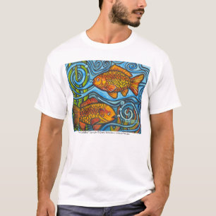 Camiseta "Peixe dourado dois "