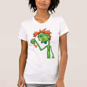 Camiseta Peixe dourado elétrico