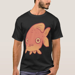 Camiseta Peixe Dourado Engraçado