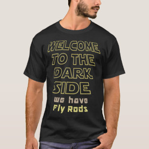 Camiseta Peixe Dourado Engraçado com Óculos de Sol Preto e
