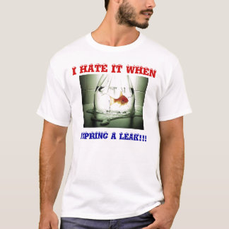 CAMISETA PEIXE DOURADO ENGRAÇADO EU DEIO-O QUANDO, EU SALTO