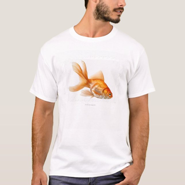 Camiseta Peixe dourado extravagante (Frente)