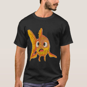 Camiseta Peixe Dourado Laranja