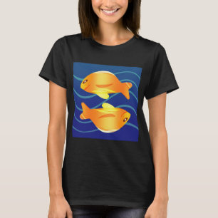 Camiseta Peixe Dourado Nadando 01
