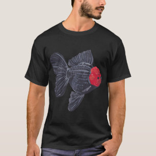 Camiseta PEIXE DOURADO ORANDA VERMELHO E PRETO-Carassius au