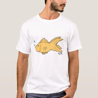 Camiseta Peixe dourado pelo nanômetro