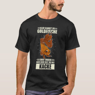 Camiseta Peixe Dourado Pet de Lagoa de Peixes