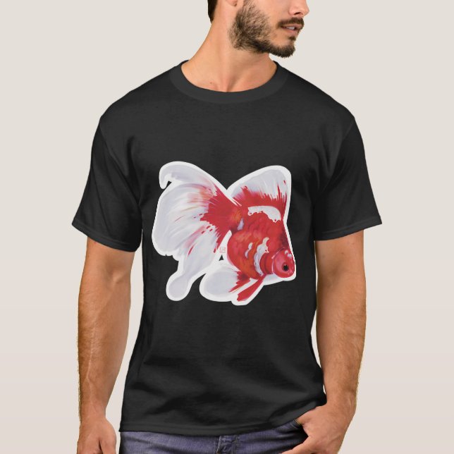 Camiseta Peixe dourado Ryukin (Frente)