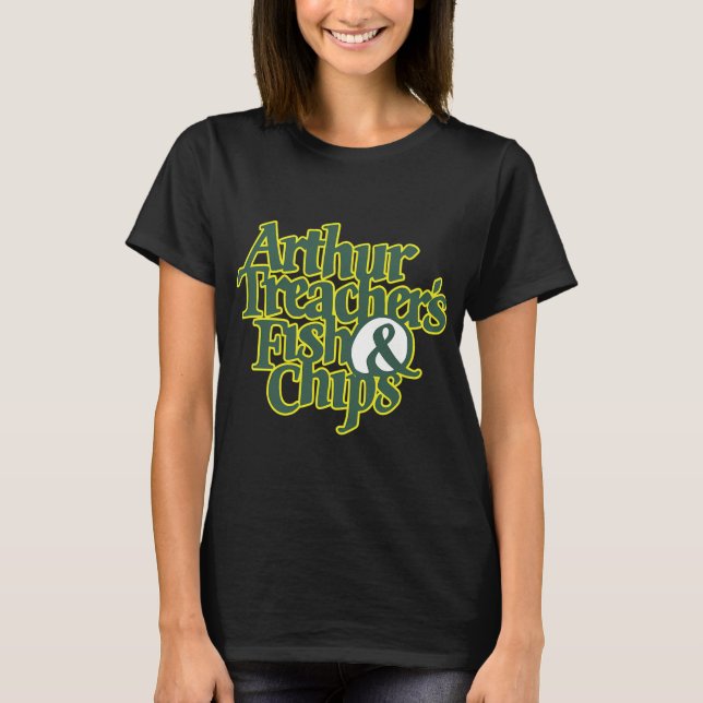 Camiseta Peixe e Batata Frita do Arthur Treacher (Frente)