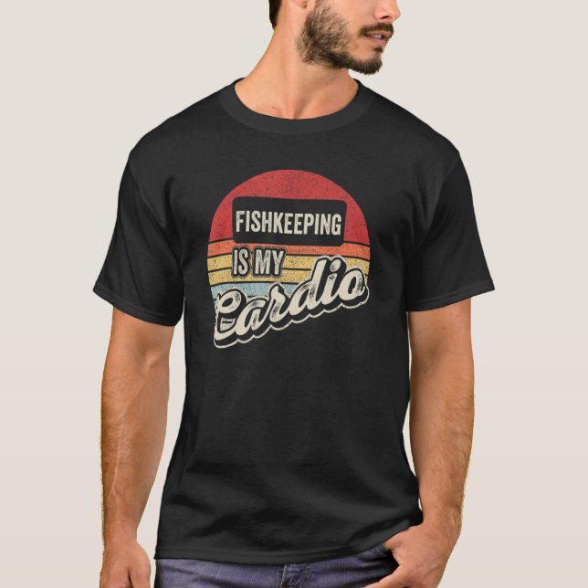 Camiseta Peixe É O Meu Pão De Peixe Retro Aquário Cardio (Frente)