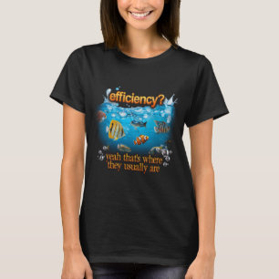 Camiseta Peixe Eficiente no Trocadilho do Mar