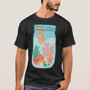 Camiseta peixe em jarro