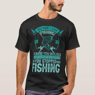 Camiseta Peixe em torno de descobrir