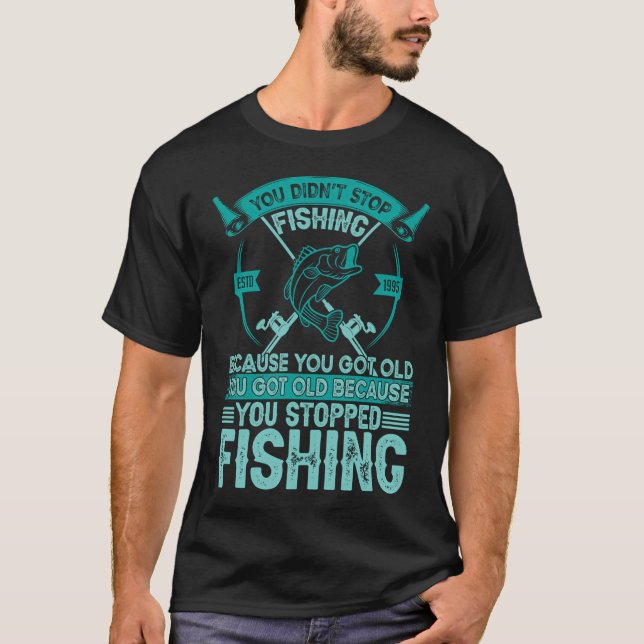 Camiseta Peixe em torno de descobrir (Frente)