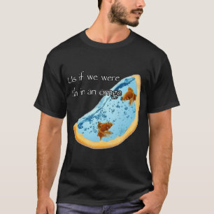 Camiseta Peixe em uma Laranja