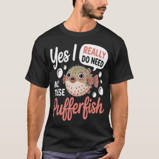 Camiseta Peixe Engraçado Balãofofo Peixe-balão