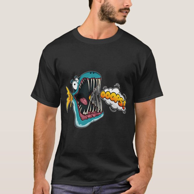 Camiseta Peixe Engraçado - OOOPS! (Frente)
