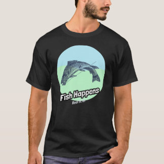 Camiseta Peixe Enrola-O Em T-Shirt