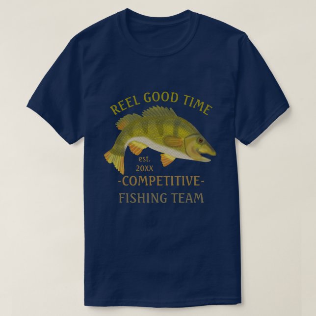 Camiseta Peixe-espada de pesca para torneio de curandeiro p (Frente do Design)