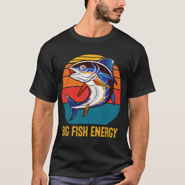 Camiseta Peixe-espada e barco atuais (Frente)