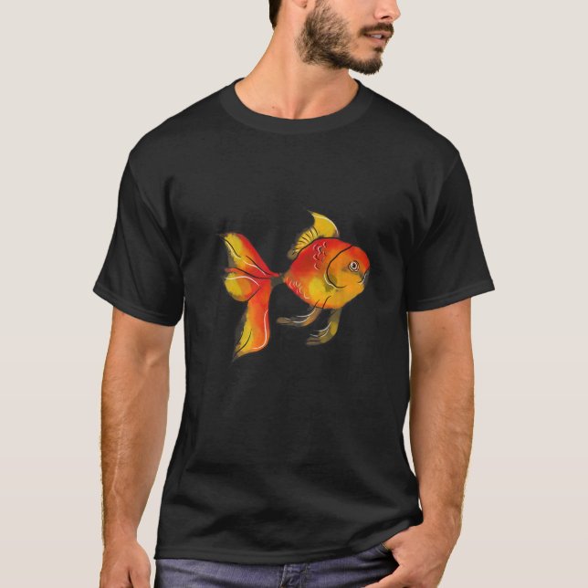Camiseta Peixe-espinho-árctico Koi Carp (Frente)