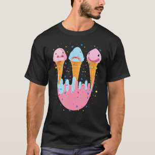 Camiseta Peixe-espinho Sorvete Feio