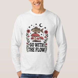 Camiseta Peixe Espírito Cogumelo