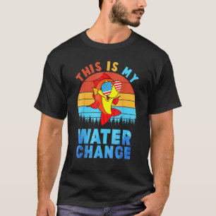 Camiseta Peixe Esta é Minha Mudança de Água