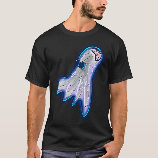 Camiseta Peixe fantasmagórico (Frente)
