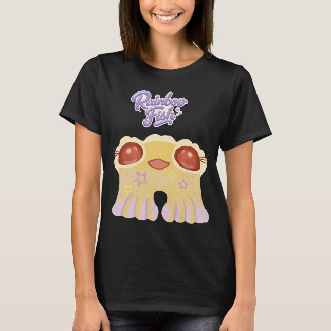 Camiseta Peixe Fluindo Com a Vida (Frente)
