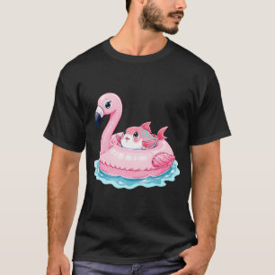 Camiseta Peixe Flutuante Flamingo