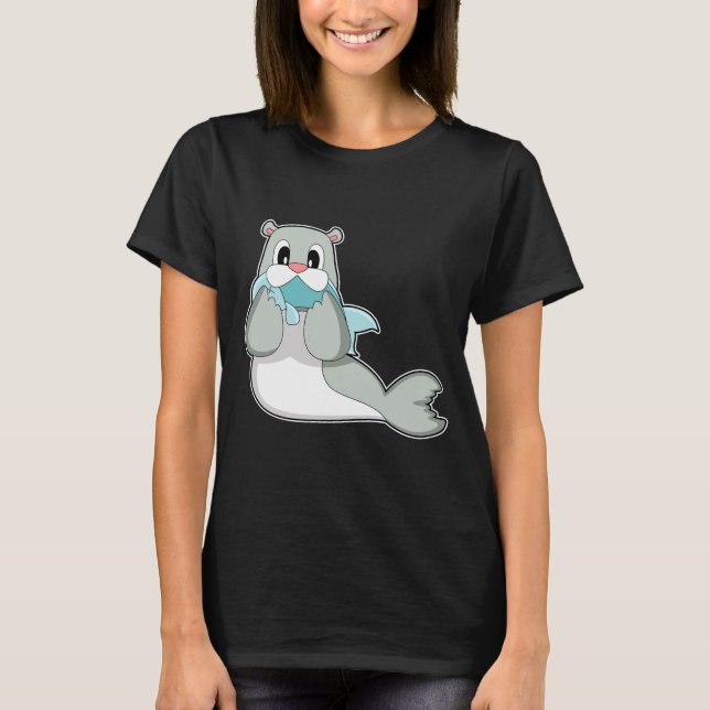 Camiseta Peixe-foca (Frente)
