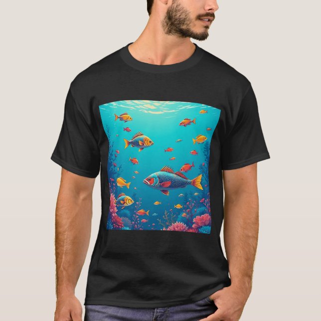 Camiseta Peixe fofo (Frente)