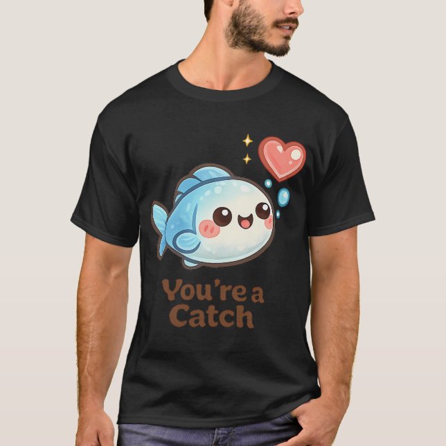 Camiseta Peixe Fofo — Você é uma Pegadinha (Frente)